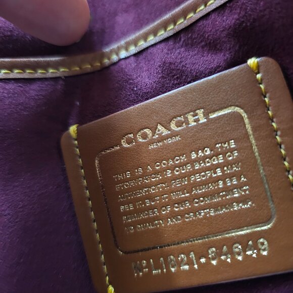 COACH Parker In Signature Canvas With Prairie Floral Print Shoulder Bag - Picture 7 of 14